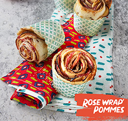 WRAPS ROSES POMMES