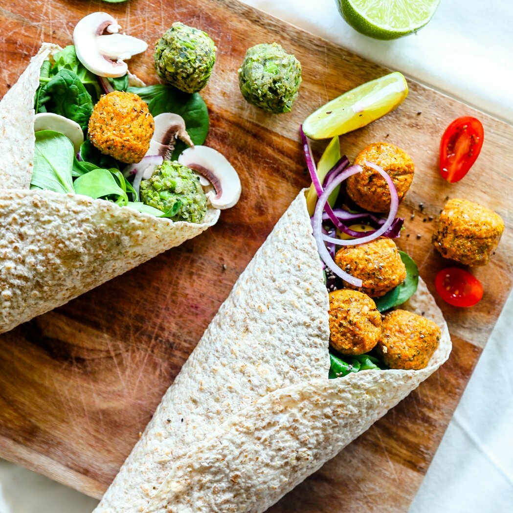 wrap façon falafel