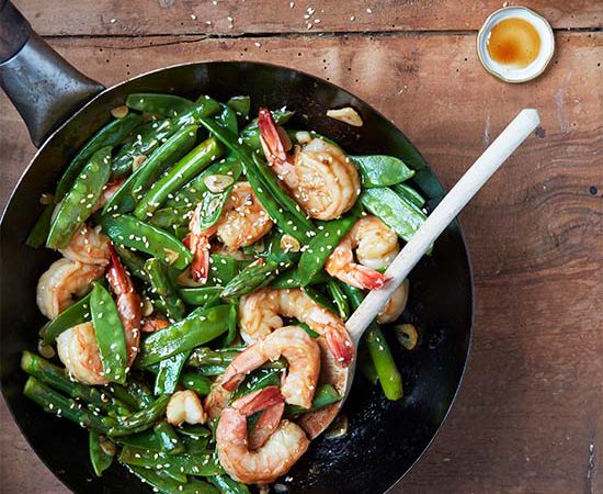 recette wok go tan asperges