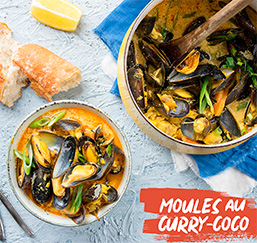 MOULES CURRY COCO