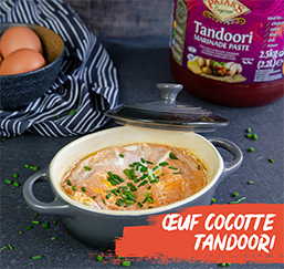 ŒUF COCOTTE TANDOORI