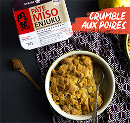 CRUMBLE AUX POIRES