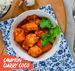 SAUMON CURRY COCO